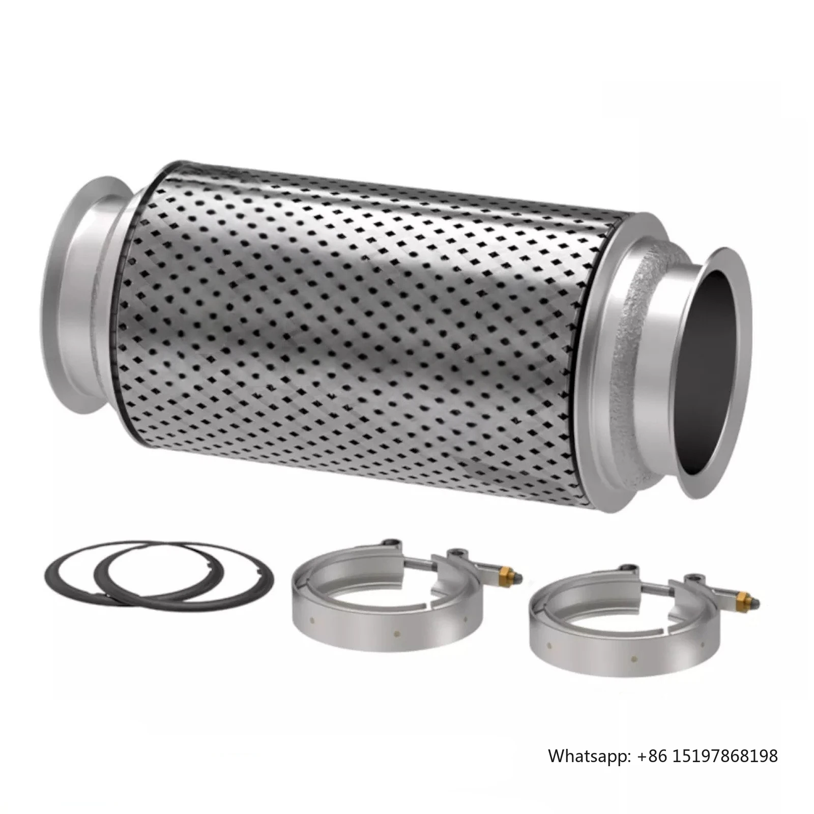 820.B59668P reemplaza el fuelle de escape para Kenworth Premium T370 M667668278