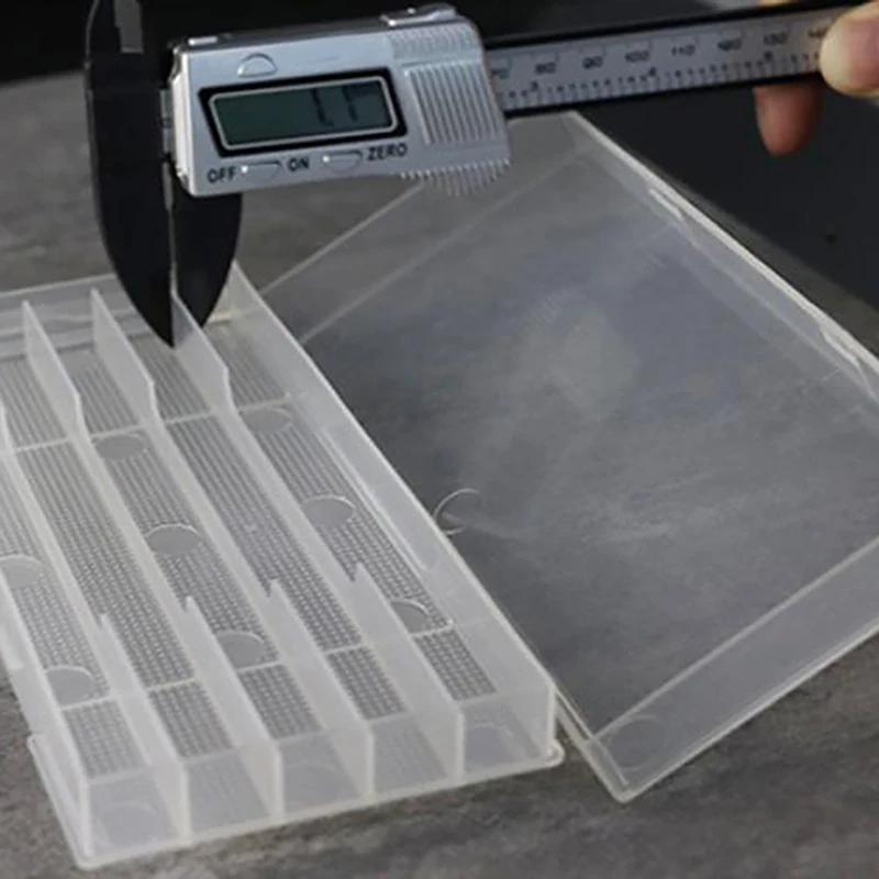 

Набор из 5 пластиковых прозрачных коробок для хранения сверл и инструментов, органайзер для деревообрабатывающих сверл и аксессуаров