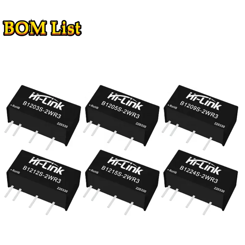 B1224S-2WR3 DC 12V TO DC 24V 83mA 2W Isolated Power Module instead of B0505S-2WR2