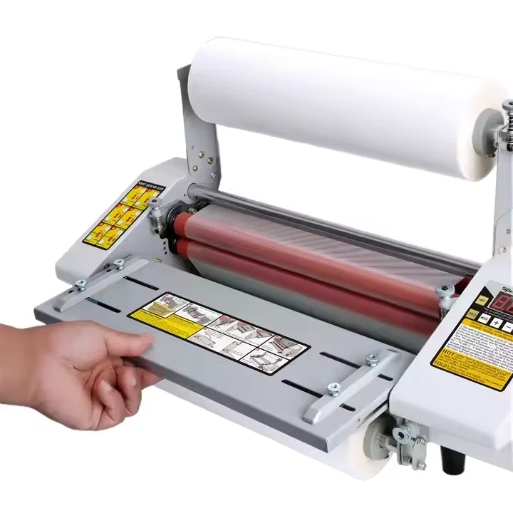 A3/A4 Hot & Cold Laminating Machine, Automatic Single/Double Sided Laminator for Photos & Documents