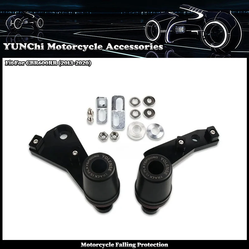 Fit For HONDA CBR 600RR CBR600RR 2013-2020 Motorcycle Falling Protection Frame Slider Fairing Guard Anti Crash Pad Protector