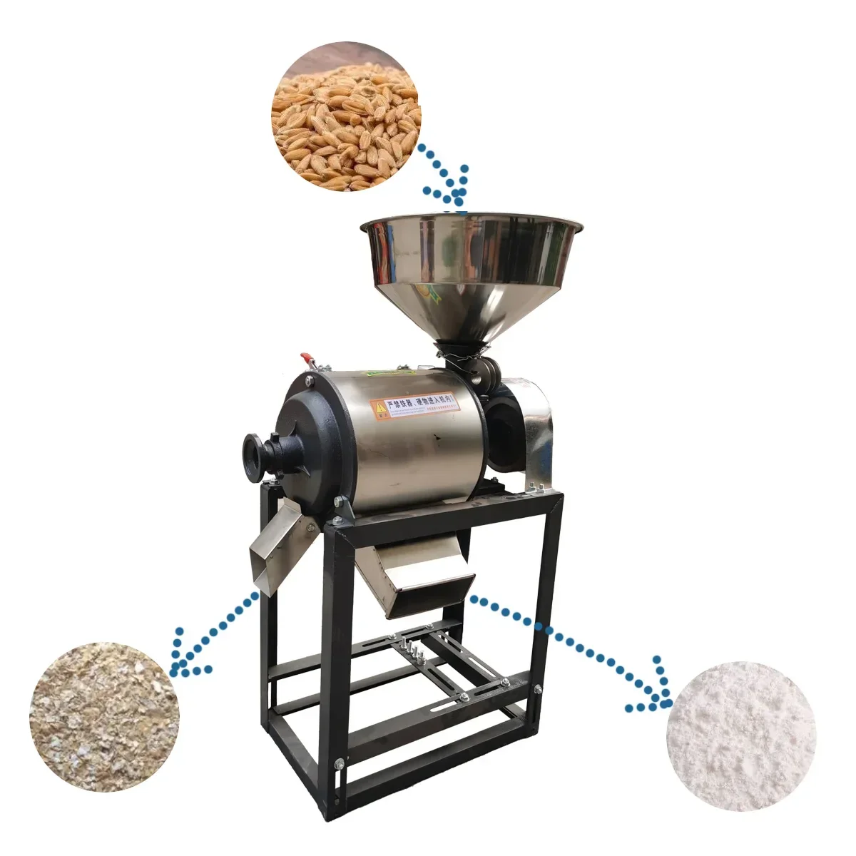 High-Speed Electric Grain Grinder Mini Rice And wheat Flour Spice Grinder