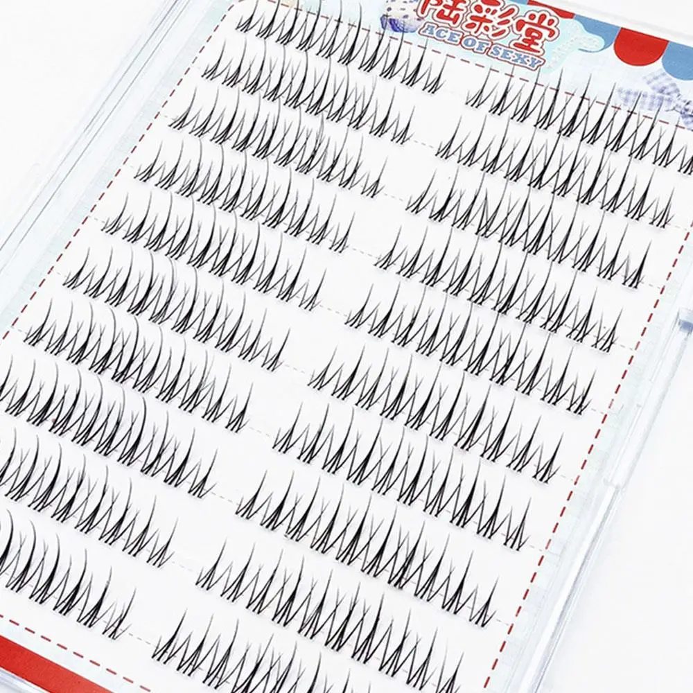 Cils en forme de V croisé, grappe de cils, articles de maquillage pour les yeux doux, Extension de cils, cosmétiques utiles, fournitures à usage quotidien, faux cils