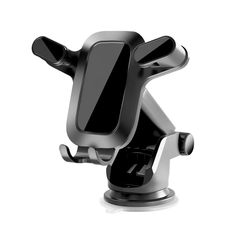 強力な耐荷重能力と電話ホルダーを固定するための調整可能な吸盤を備えた車載用携帯電話ホルダー