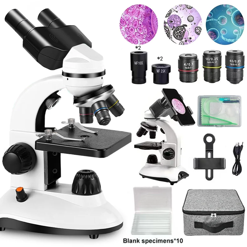 �y�Z�[�����z�w���p�o�ጰ���� 40X-1000X�ALED���C�g�t�����o�͎����p�������A�����w�A���w����������щƒ�p