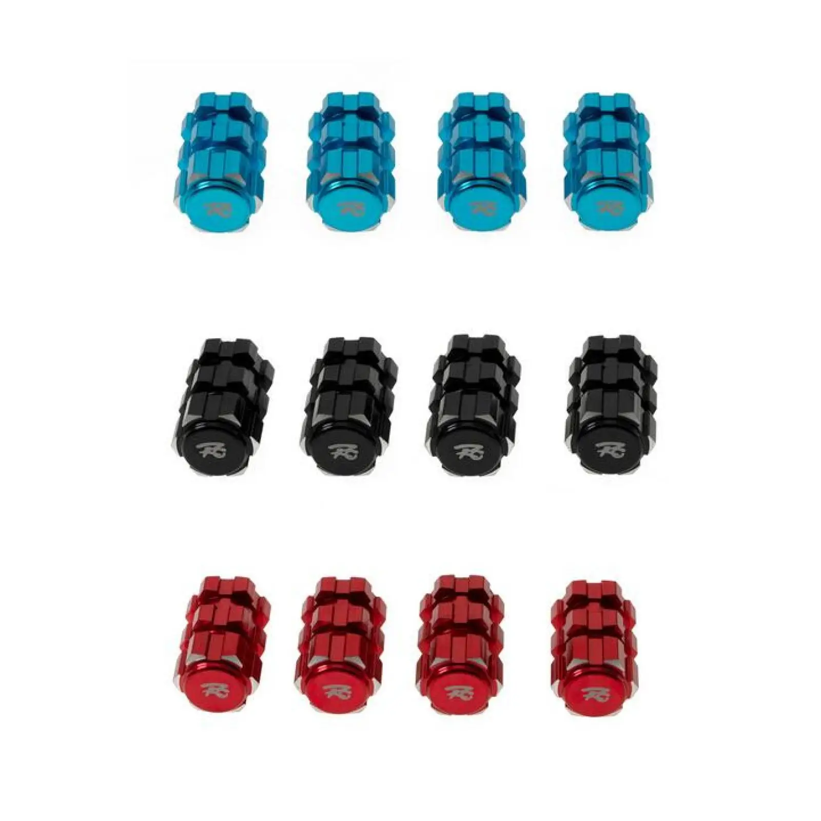 4Pcs Red/Blue/Black 17mm Hex Adapter Nuts Splined Wheel Hubs 10mm Extension Combiner for Traxxas 1/10 MAXX RC Car Parts