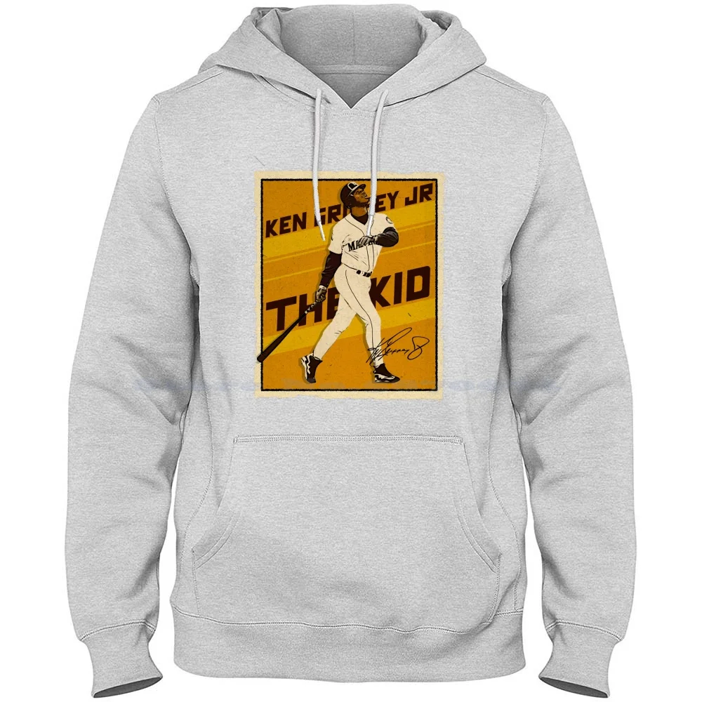 Ken Griffey Jr The Kid-Sudadera con capucha de algodón 100% para amantes del béisbol, ropa de béisbol Vintage con estampado de Bootleg Rap, regalo perfecto