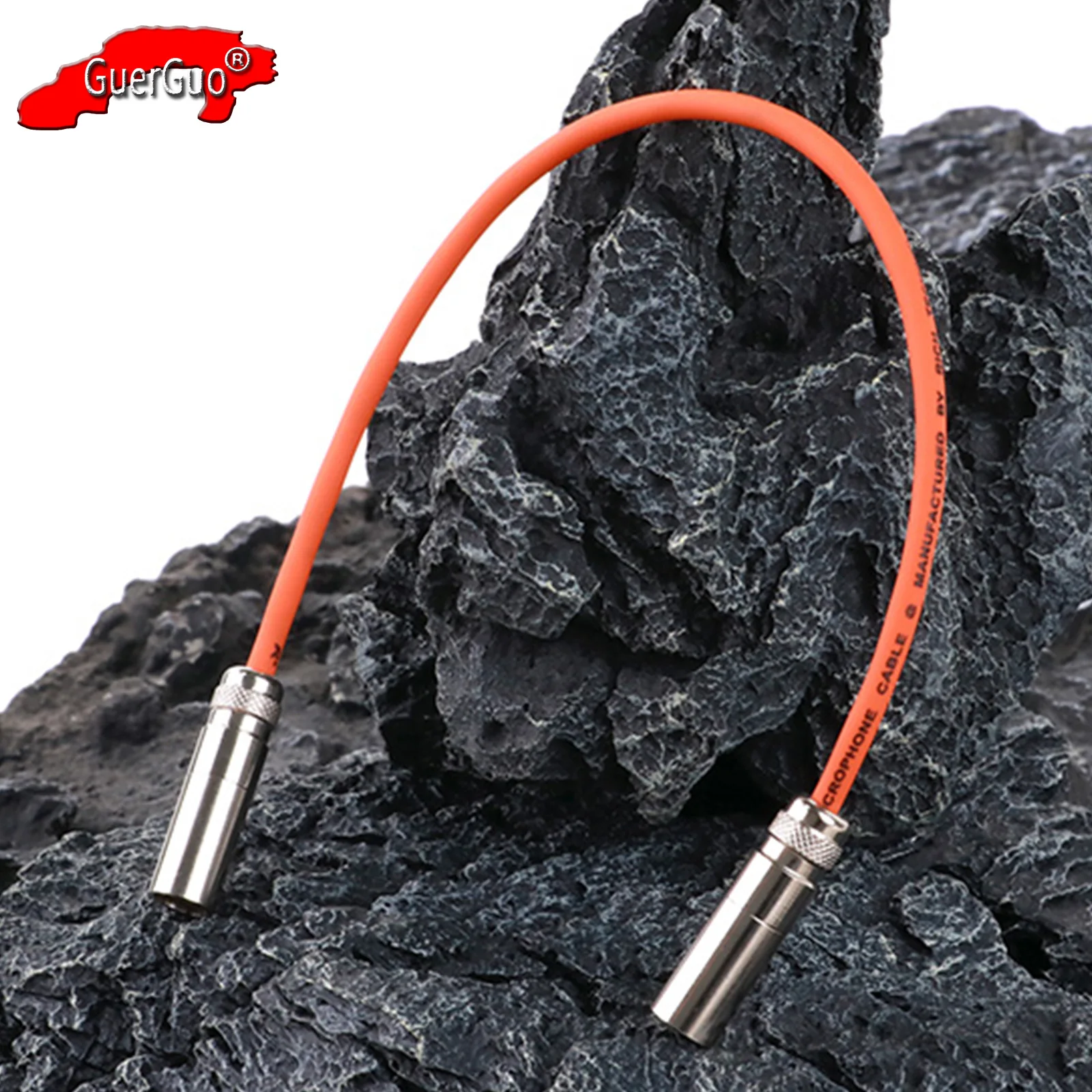 Mini XLR 3Pin Male to Mini XLR 3Pin Male Audio Cable Shielded Extension Cord for Headphone Camera Mixer MIC Line Mini-XLR Plug