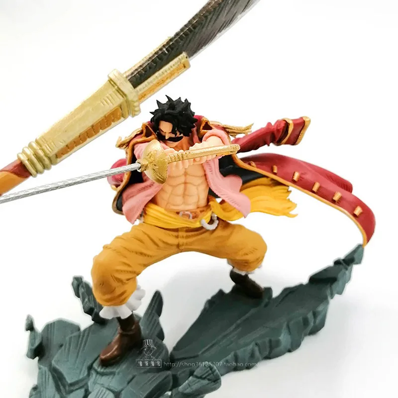 One Piece Daddy Whitebeard Vs Roger Battle Scene Model Ornament Boxed Figure Collection Decoration Holiday Toys Birthday gift