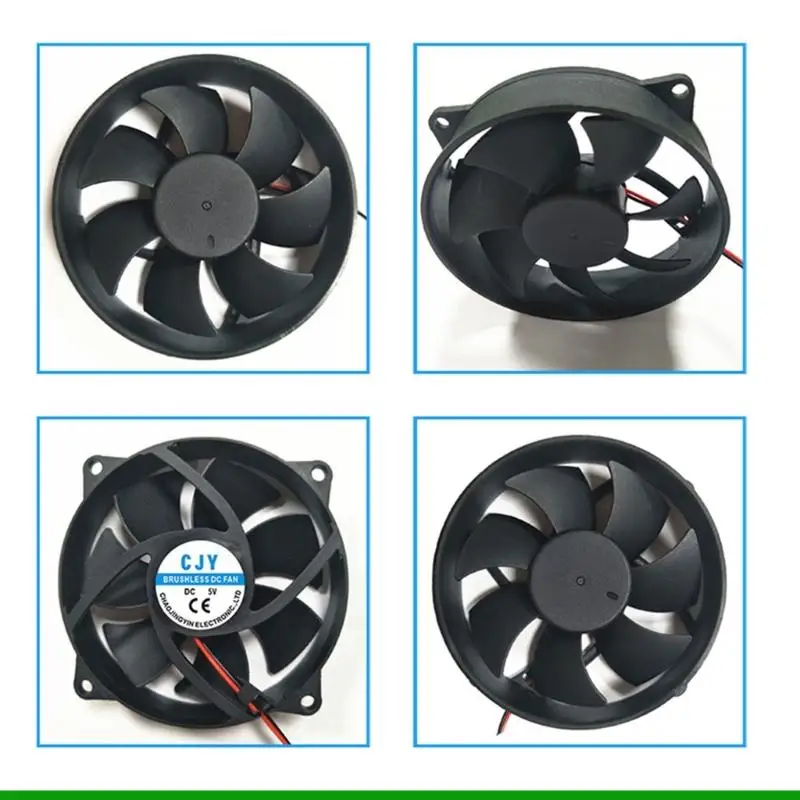 U55C 90mm Cabinet Cooling Fan Low Noise Energy For PC Workstation Gaming Console