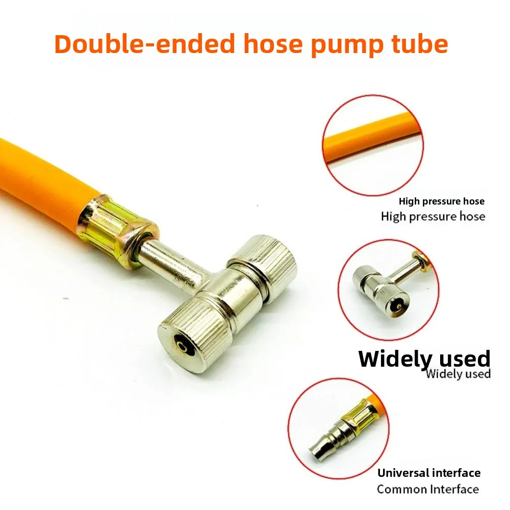 Dual-purpose Tire Inflation Nozzle Air Pump Adapter Inflation Rod Car Motorcycle Electric Bike Tire Inflator Tools Accessories