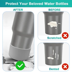 3 PCs Accessoires für Stanley Cup 1 PCs 10 mm Bogenstrohabdeckung 1 Stcs Wasserflasche Stiefel 1 Stk. Charm Kette für Tasse mit Riemen 6 Hauptverkauf Tapa Flasche - №6