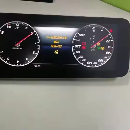 

Black and White Lcd LCD Car Dashboard Display LCD Display VAl Digital Speedometer for Motorcycle Dashboard Panel for benz