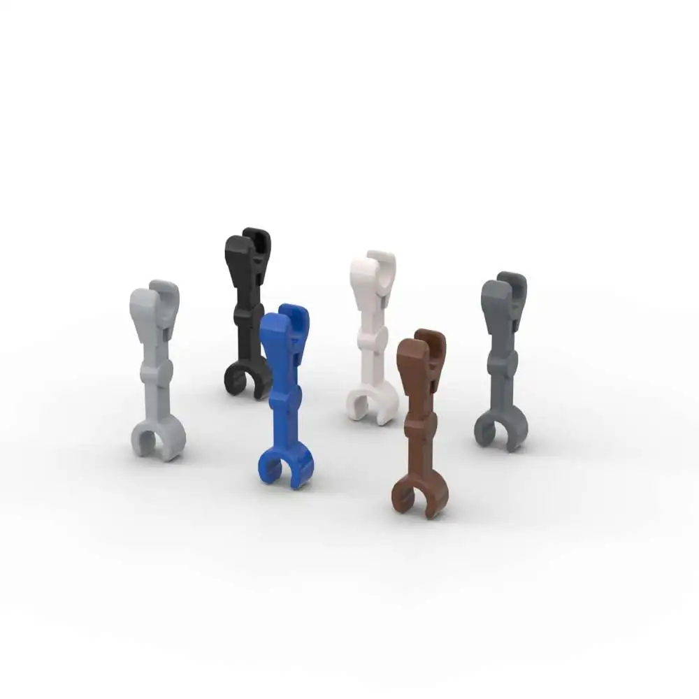 

MOC 10 шт. 59230 рука механическая вертикальная ручка строительные блоки комплект прямой с зажимом кирпичные частицы игрушка детские подарки на день рождения