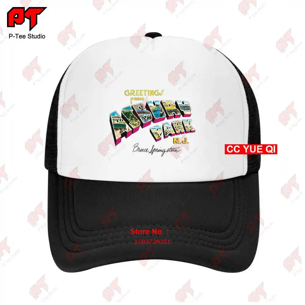 Bruce Spingsteen Greetings From Asbury Park Music Rock Baseball Caps Truck Cap LXCU