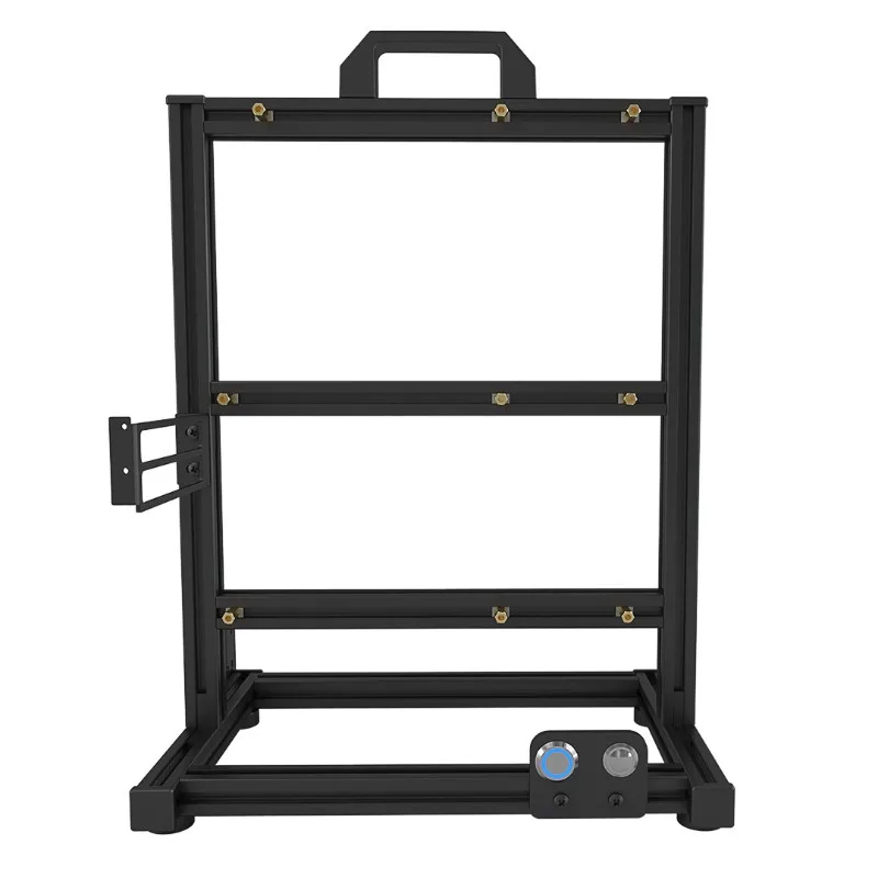 

Computer case rack aluminum alloy atx creative itx desktop case host small case