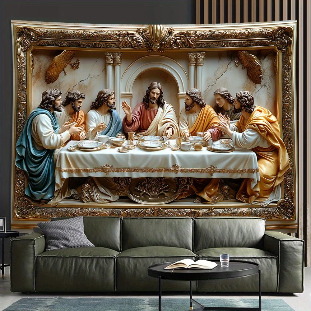 The Last Supper Tapestry: Perfect for Bedroom Decor Wall Art,Classic and Inspirational Design,Ideal for Religious and Art Lovers