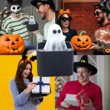 Prank Box Pop Prank Ghost Box Funny Quirky Toy Game Halloween Gift for Kids Children Women Friend Adults Birthday Christmas 2025
