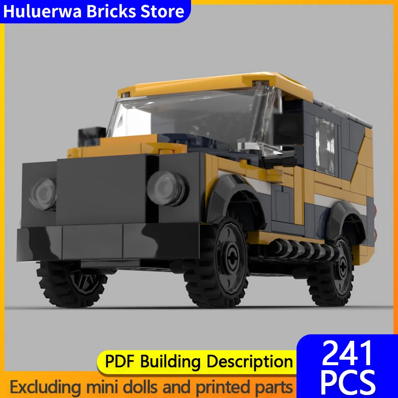 

Speed Racing Car Model MOC Building Bricks Defender 110 Off-Road Vehicle Modular Technology Gifts Holiday Assemble Children Toys