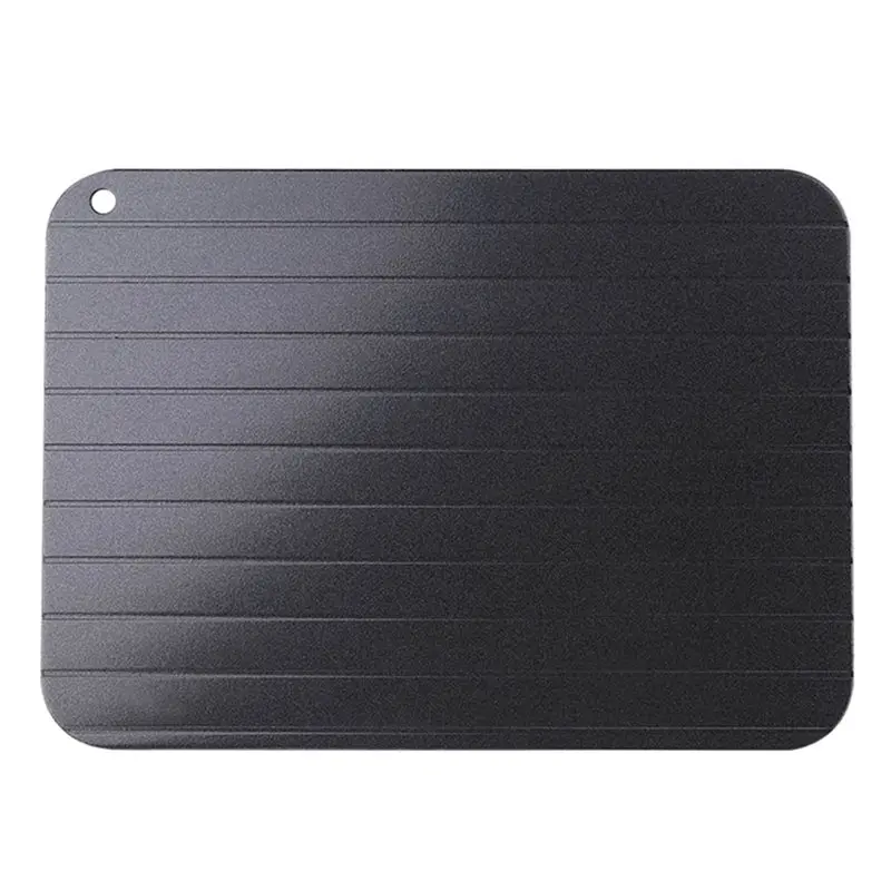 

A69efast Defrost Tray Metal Aluminum Thaw Tray Plate Defrosting Tray Fast Food Meat Thawing Tray Kitchen Gadget