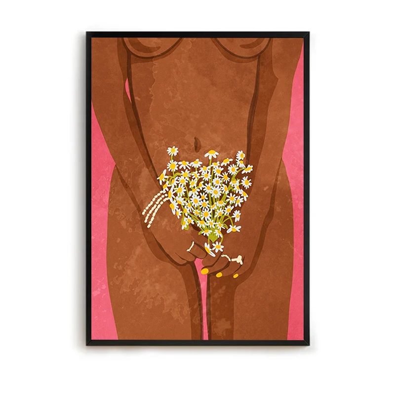 

Colorful Sexy Girl Boho Drink Wine Fruit Abstract Posters Wall Decoration Poster Anime For Home Decor Items Decorative Picture