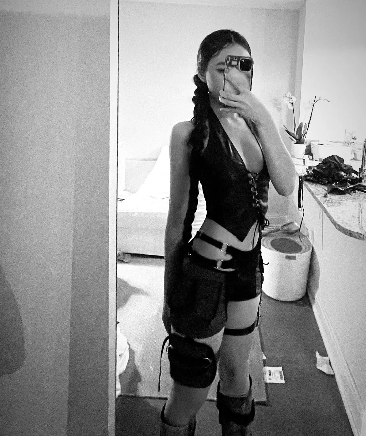 

Хорошая ночь Annie, тематическая тактическая юбка с поясом на Хэллоуин, женская модная сезонная одежда на весну, лето и осень