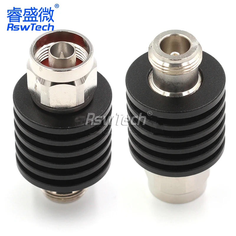 N-JK 5W RF Coaxial Male and Female Attenuator Frequency Fixed Connector 1DB to 40DB