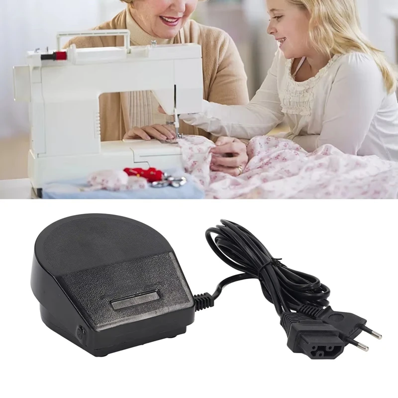 ماكينة خياطة دواسة القدم ماكينة خياطة دواسة القدم الحساسة العالمي 220 فولت حدوة الحصان على شكل الخياطة