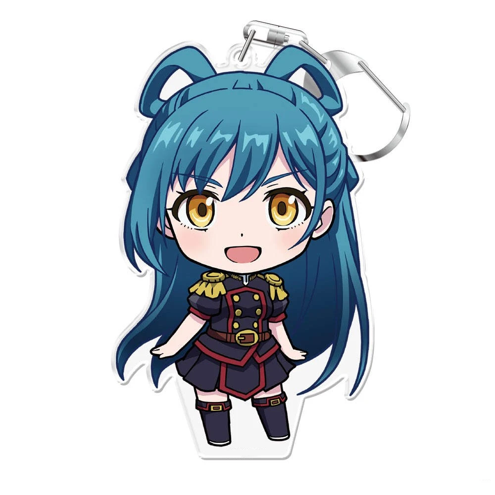 Loen Anime Peripheral Store Chained Soldier Kyouka Uzen Himari Shushu Nei Tenka Acrylic Keychain Or Stand Ornamen Fans Gifts