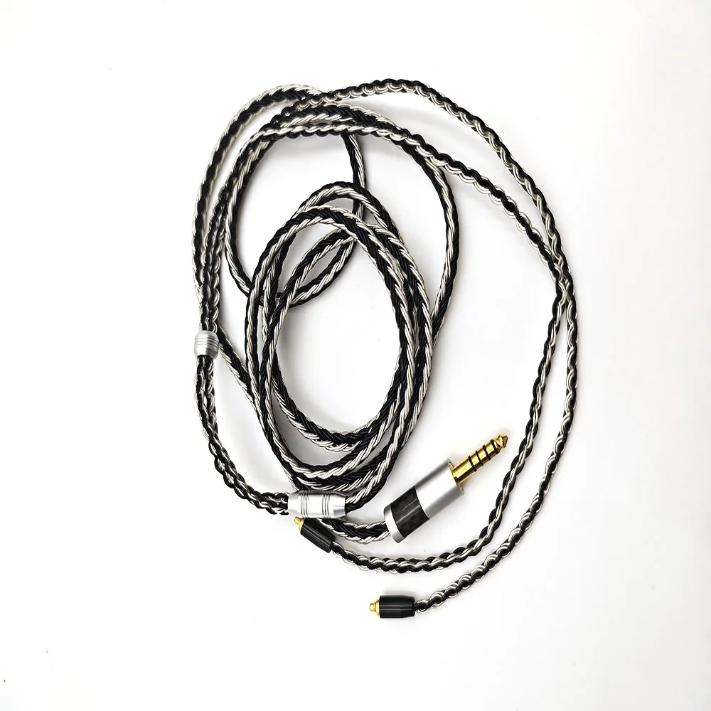 New 4.4mm 2.5mm 3.5mm XLR Balanced 16 Core 99% 7N OCC Headphone upgraded Cable For SENNHEISER IE300 IE900 IE600 IE200