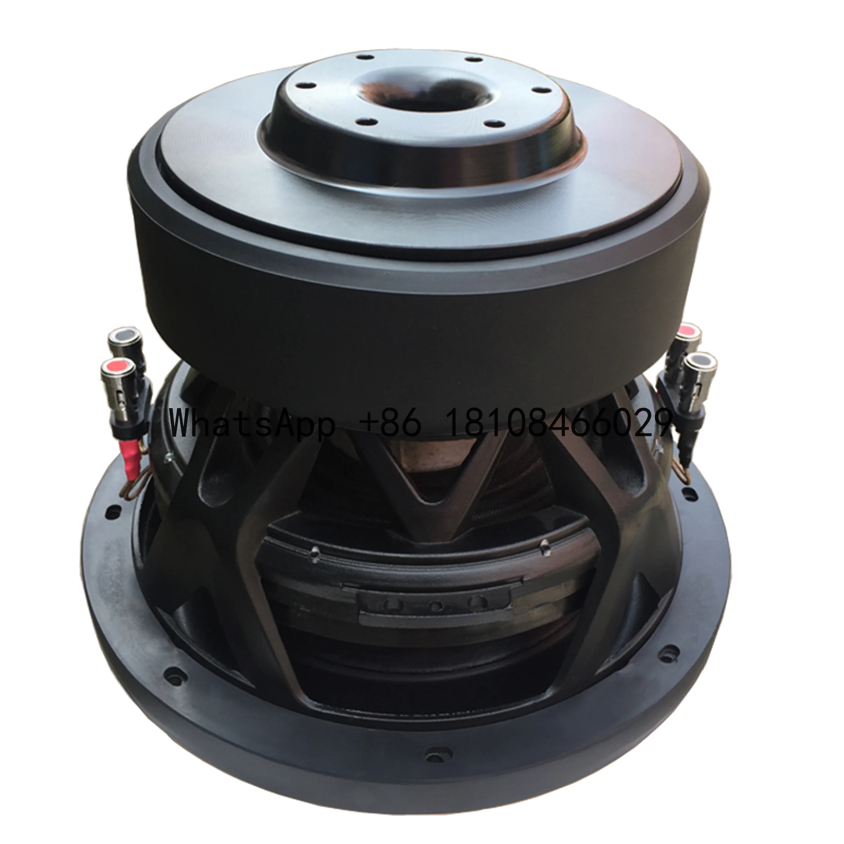 

China OEM ODM Dual 1ohm Double Magnets Car Audio Subwoofers 1300W RMS