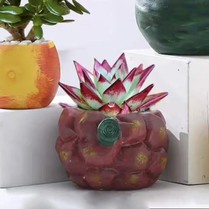  Fruit Themed Crafts Mold Flower Pots Mold Epoxy Resin Crafts Office Decoration