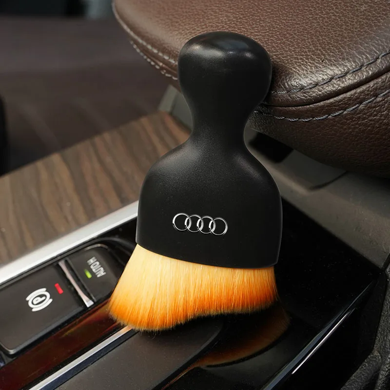 Araba Styling temizleme fırçası aracı hava çıkış boşluğu toz sökücü Audi Quattro için Sline A3 A4 A6 A5 Q5 A1 Q7 Q3 Q2 Q8 A7 A8 TT S1 S1