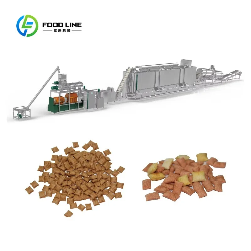 Customized Automatic Stainless Steel Extruder Machine for Candy & Baking Oven 150-600KG/H Capacity Snacks/Food Processing Line