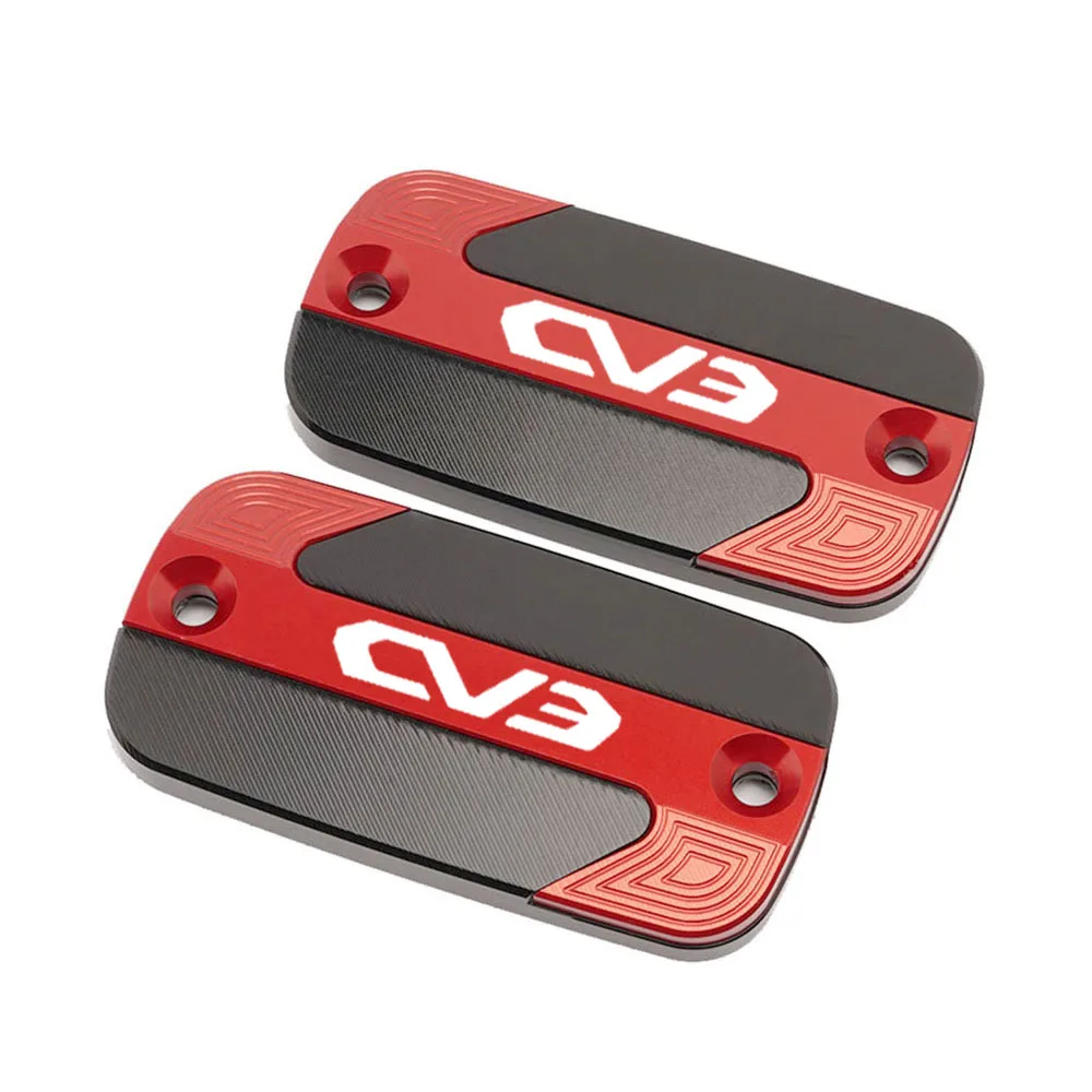 ل KYMCO CV3 CV 3 2019- 2023 2022 2021 2020 2019 دراجة نارية CNC اكسسوارات الجبهة الفرامل اسطوانة السائل خزان غطاء غطاء خزان #4