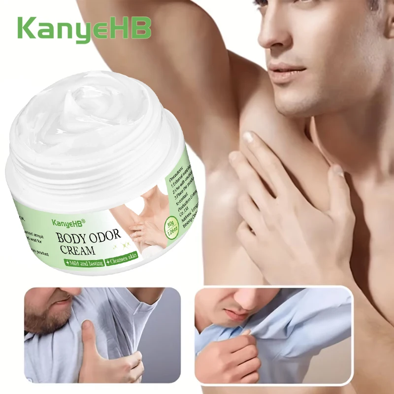 1Pcs Armpit Odor Cream Underarm Bad Smell Sweating Removal For Man Woman Body Refreshing Lasting Aroma Skin Care Deodorant G105