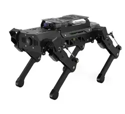 Robot quadrupede PuppyPi Hiwonder con visione AI alimentato da cane robot open source Raspberry Pi ROS