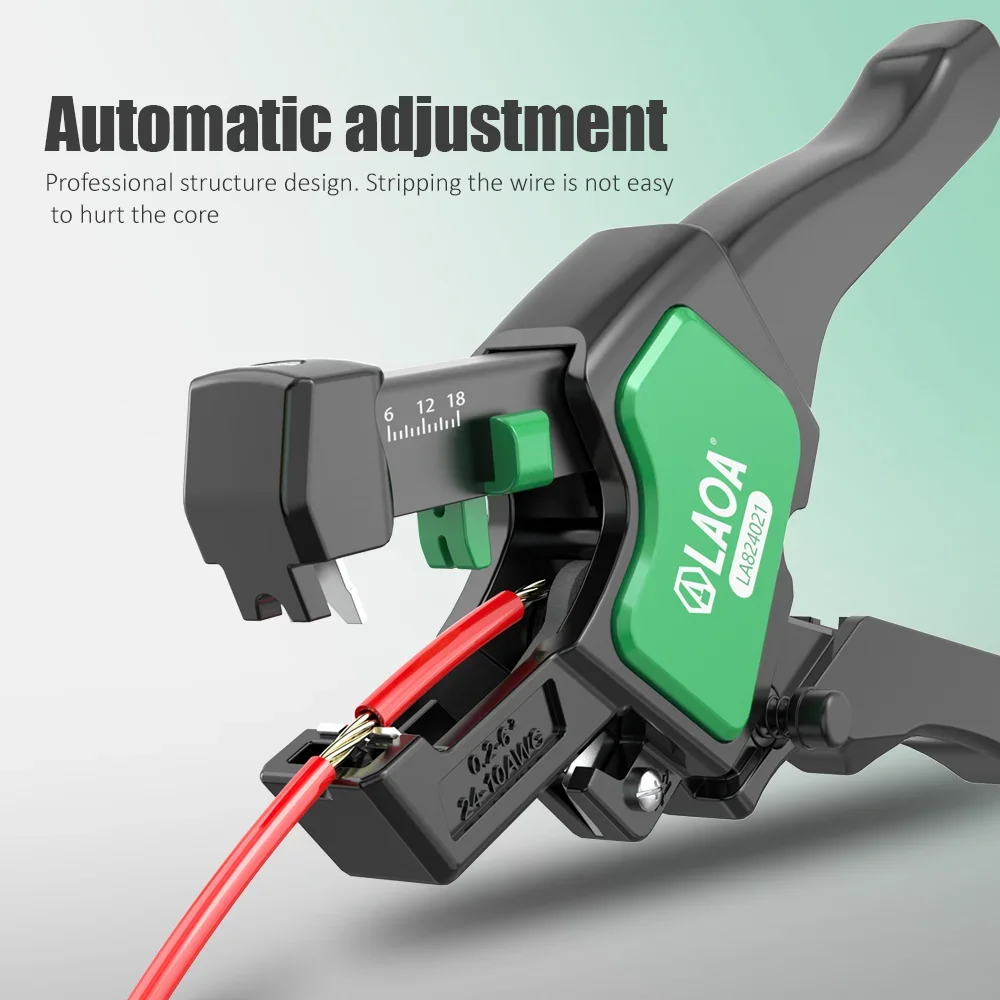 Quick Automatic Wire Stripper with Crimping Tool for Electrical Engineering