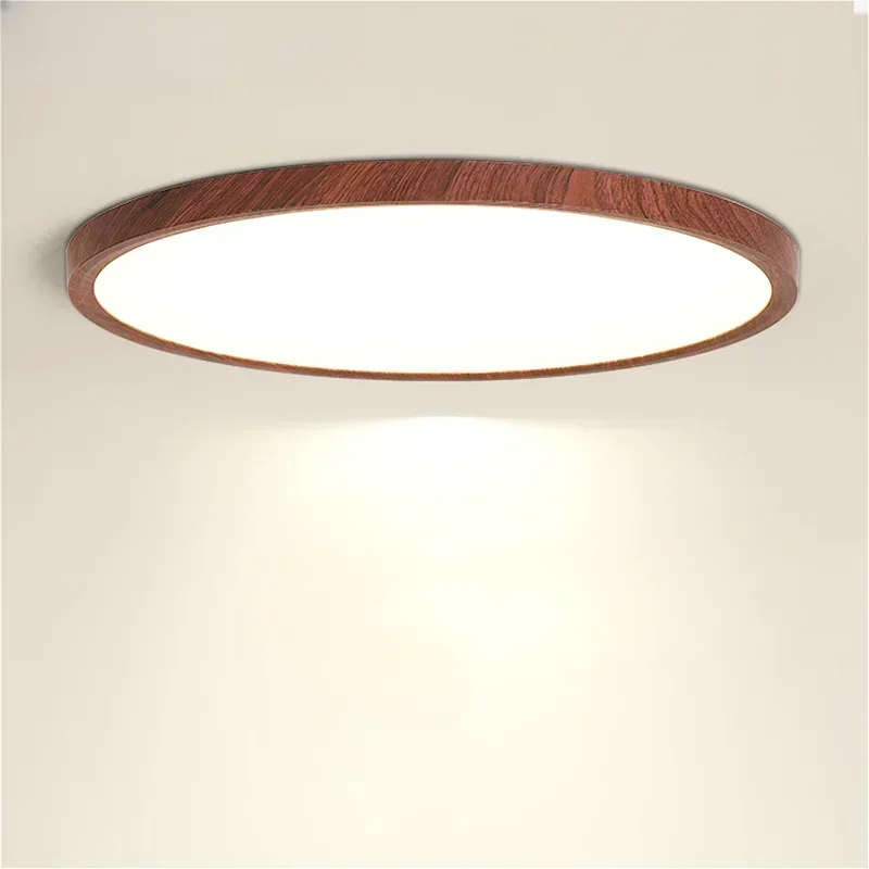 

Modern Simple Ceiling Light European Classic Wood Frosted Ceiling Light Energy-saving Indoor Lighting Lámpara De Techo FYCL