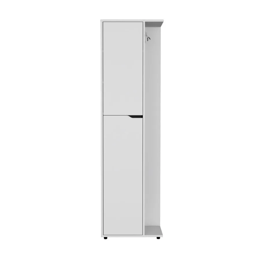

Broom Storage Closet Edmond Kitchen White