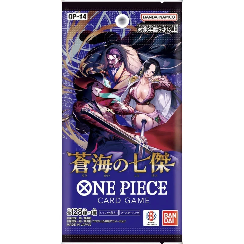 New BANDAI ONE PIECE Card Game The Azure Sea's Seven OP-14 Booster