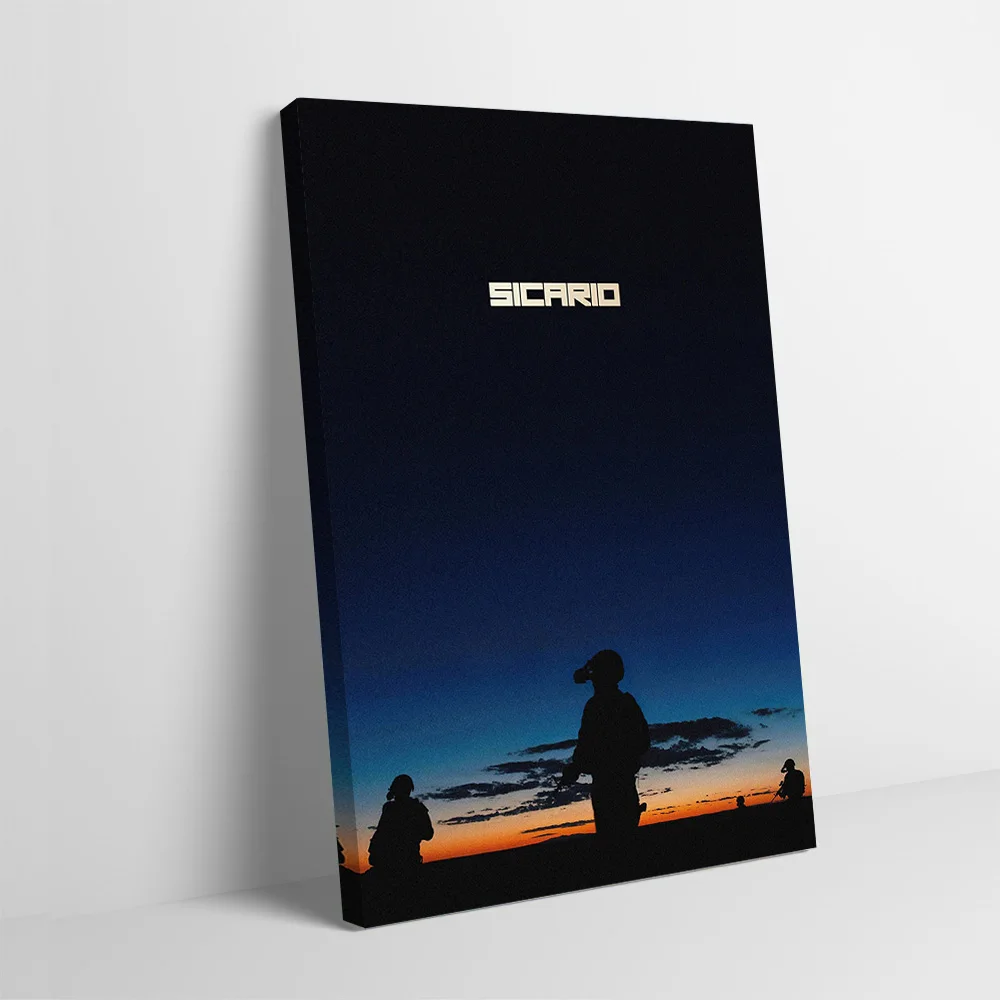 Póster Impreso Sicario, Cuadros Personalizables, Arte de Pared, Pintura en Lienzo para Decoración de Dormitorio, Cuadros Decorativos, Decoración de Pared