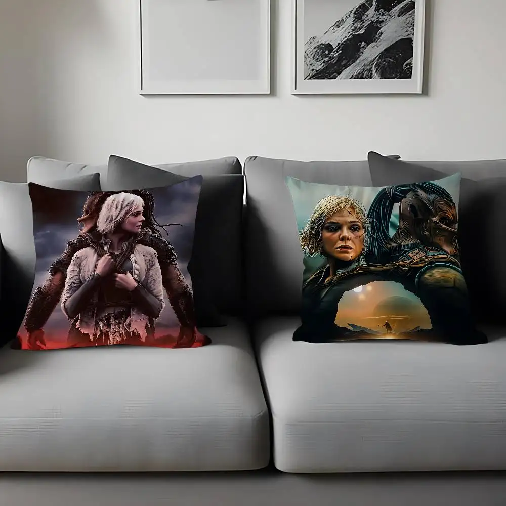 P-Predator Badlands سادات الفراش المنزلي غطاء وسادة للديكور الزفاف كيس وسادة فائق النعومة #1