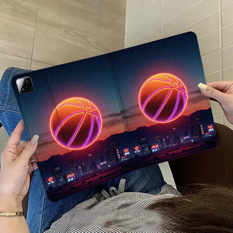 

Creative Basketball Cool Tablet Case For Xiaomi Redmi Mi Pad 5 6 6s 7 SE Pro Max Ultra 12.4 12.5 14 inch