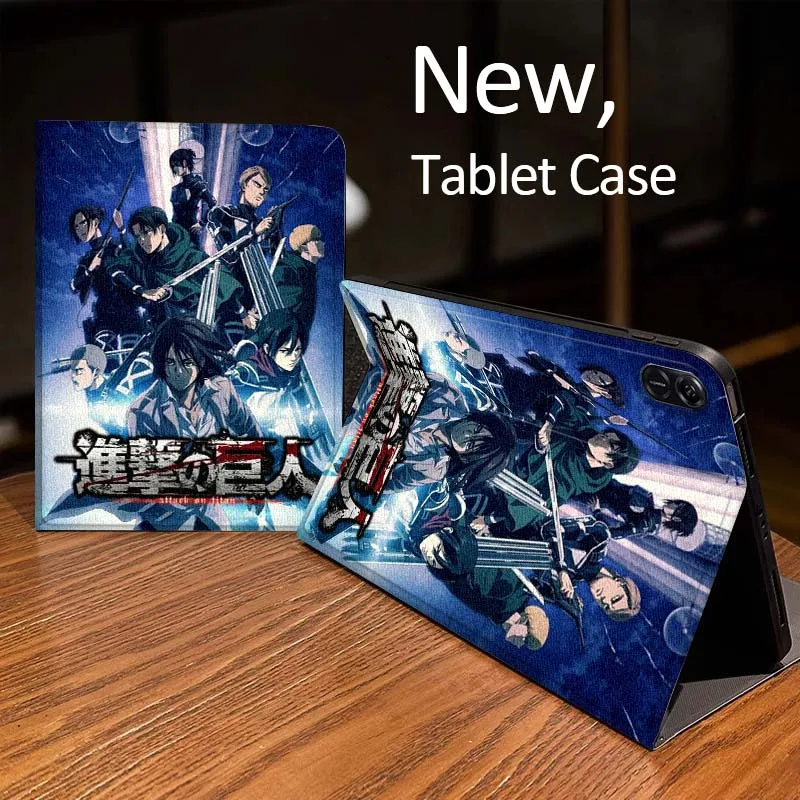 

Attack on Titan Illustration For MediaPad MatePad Air SE Pro M6 M5 M2 T10s T5 10 11 12.6 11.5 12 X 10.8 Inch 10.1 Tablet Case