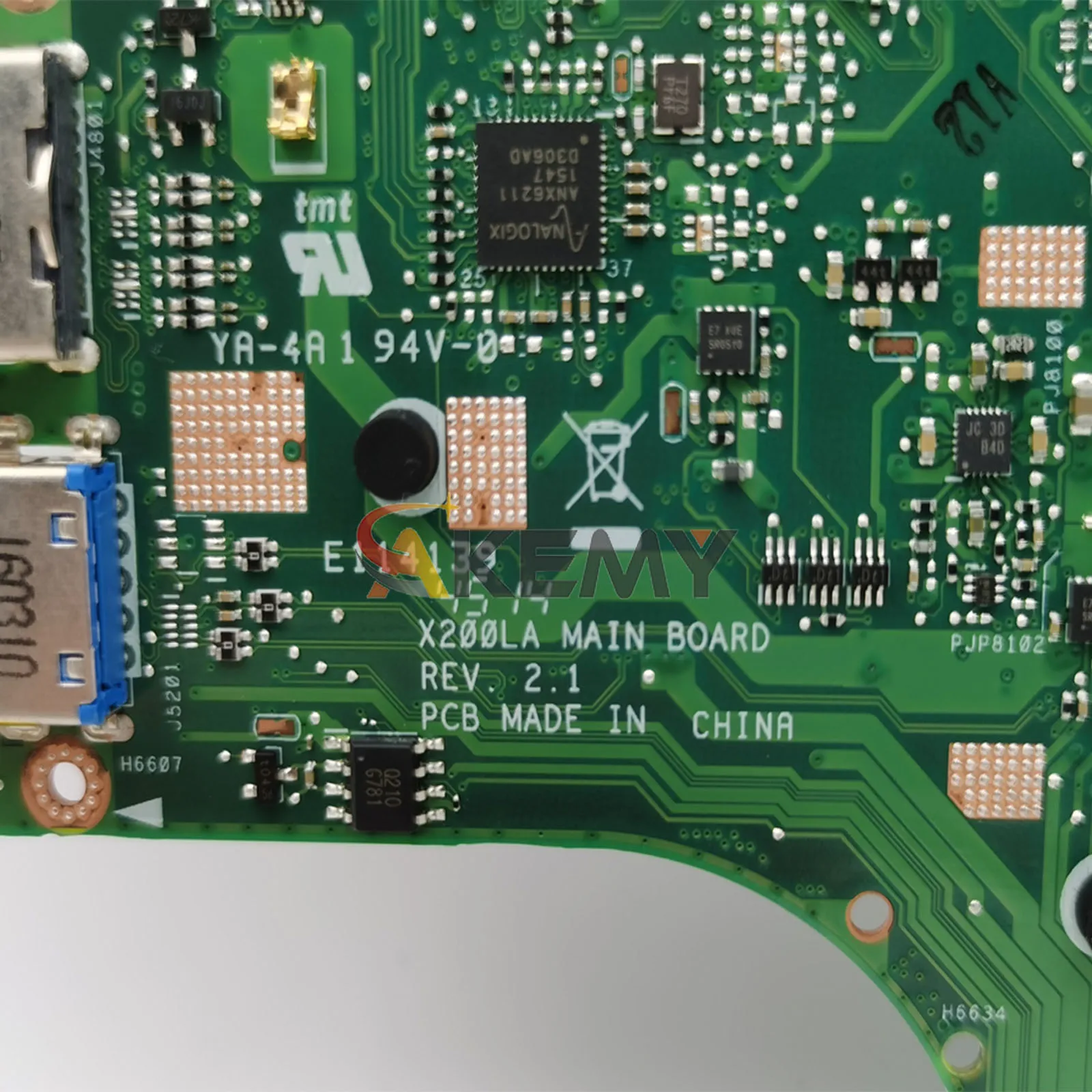 X200LA Scheda Madre Del Computer Portatile Per ASUS VivoBook K200LA F200LA D200LA X200LA X200L Scheda Madre Del Notebook Con I3 I5 I7 CPU 100% test OK