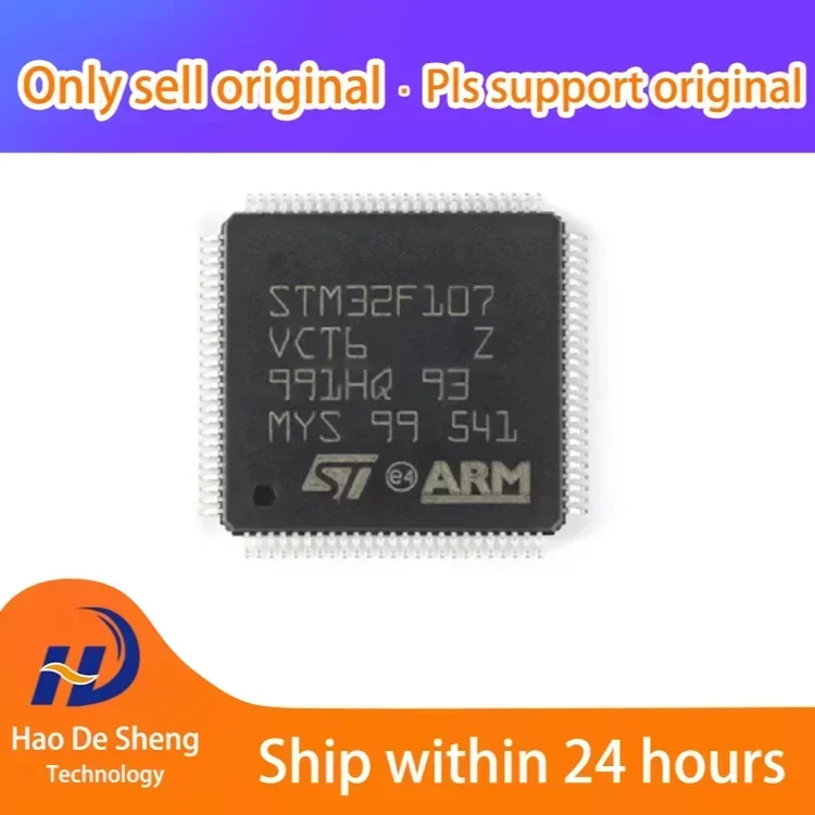 

10 шт./лот STM32F107VCT6 LQFP-64 новый оригинальный в наличии