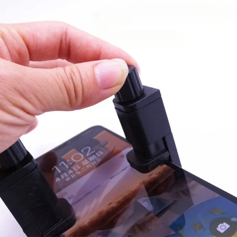 4 Piezas Prensa de Fijación Universal Ajustable para Reparación de Teléfonos Móviles, Clip de Fijación de Pantalla LCD, Accesorios para Tablet 3