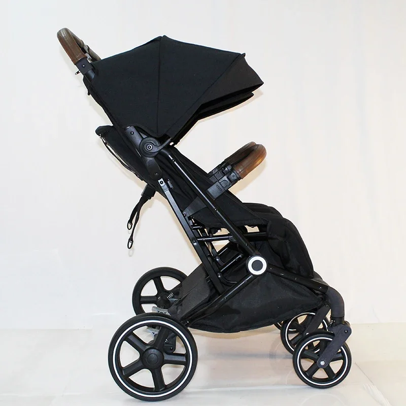 Brightbebe passeggini passeggino di lusso gemelli leggeri economici all'ingrosso carrozzina da 22 kg per due bambini