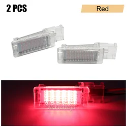 Red Blue White LED Footwell Door Light Lamp For Golf 5 MK5 6 MK6 Jetta Passat B6 B7 B8 CC EOS Tiguan